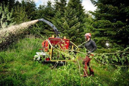 TP215 Mobile Wood Chipper 2